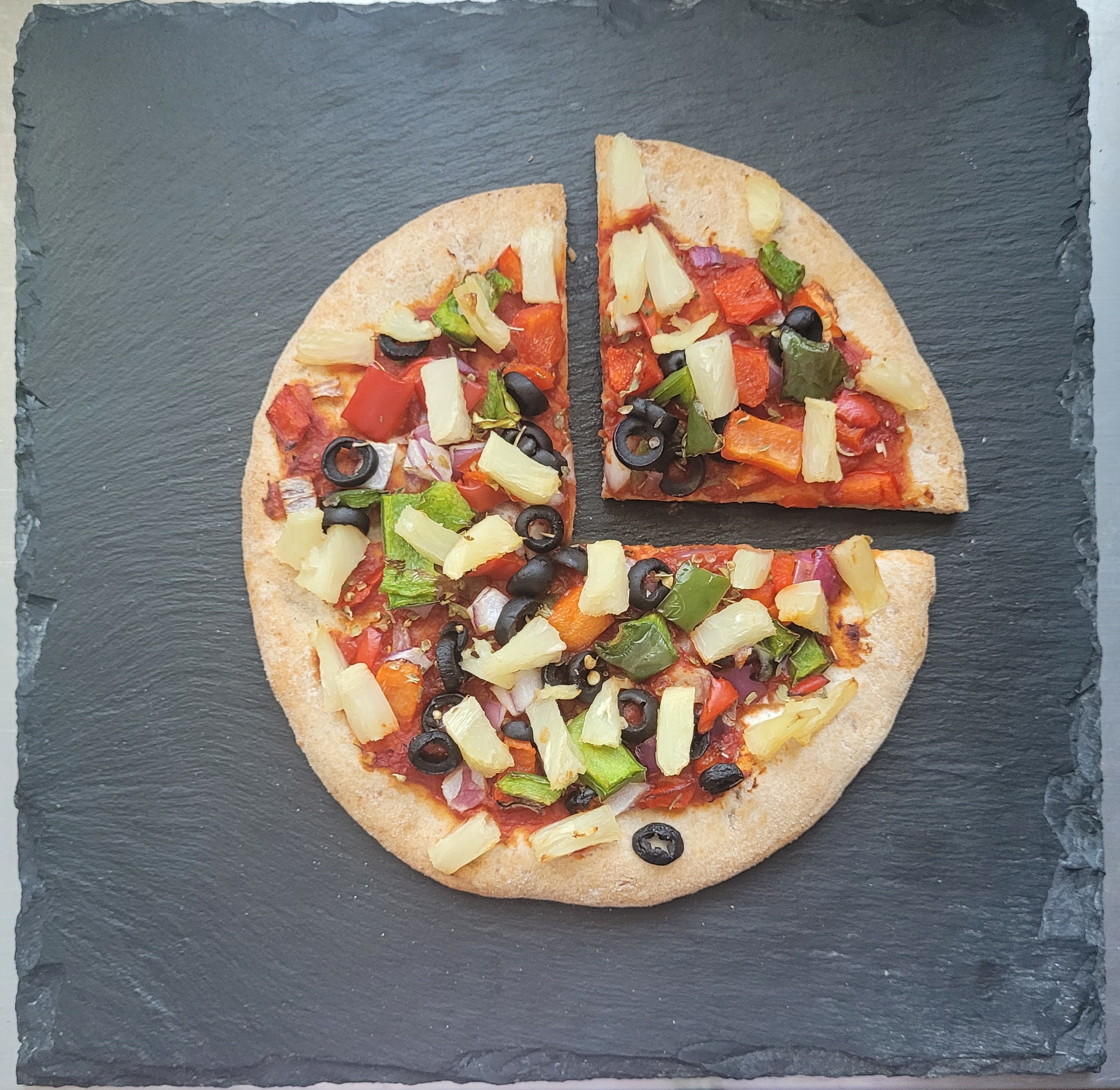 8" GF No Cheese Veggie